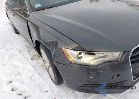 2013 Audi A6 3.0T Premium из США, поврежденный, VIN WAUGGAFC6DN040803